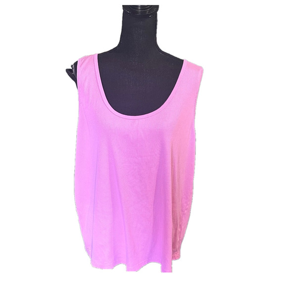 Lauren Ralph Lauren Pink Sleeveless Blouse - Picture 1 of 5